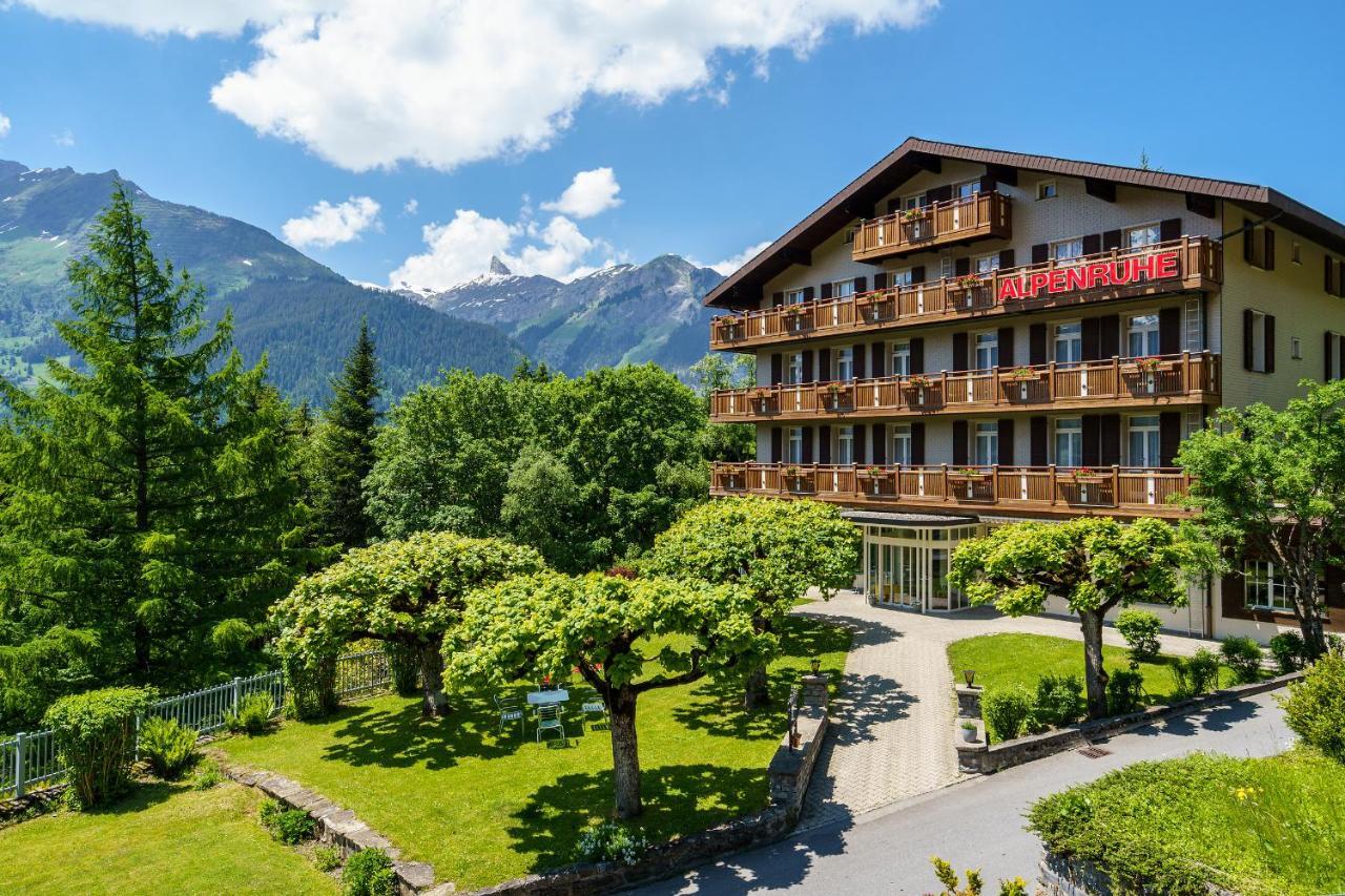 Hotel Alpenruhe - Vintage Design Hotel ヴェンゲン エクステリア 写真