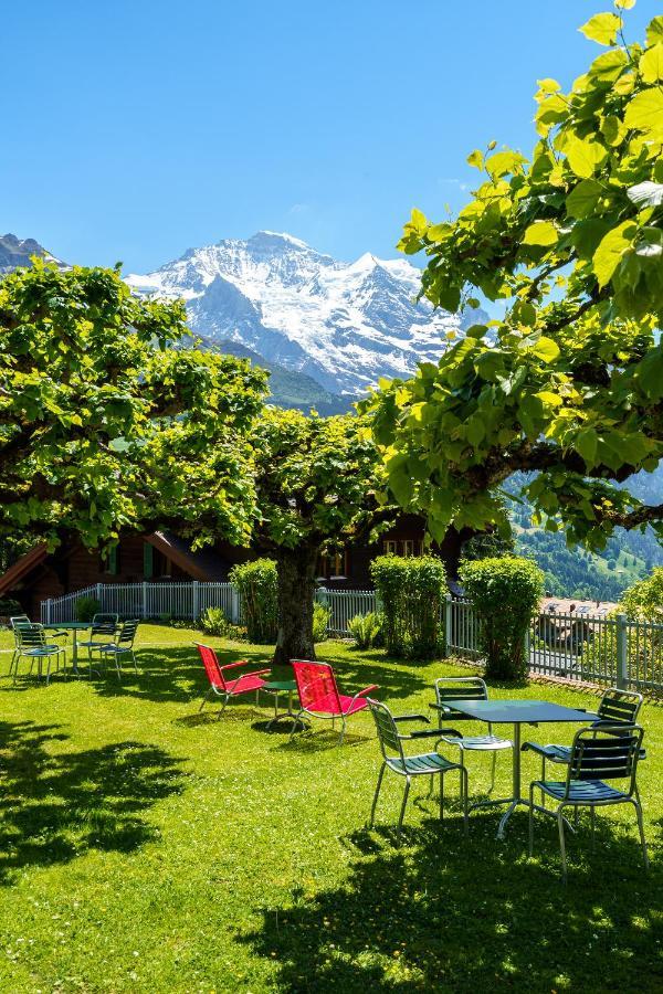 Hotel Alpenruhe - Vintage Design Hotel ヴェンゲン エクステリア 写真