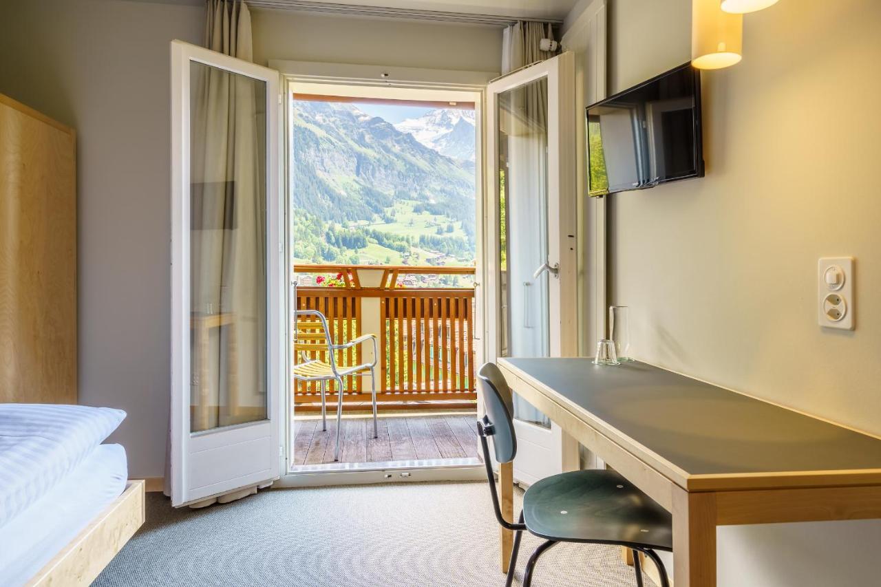 Hotel Alpenruhe - Vintage Design Hotel ヴェンゲン エクステリア 写真