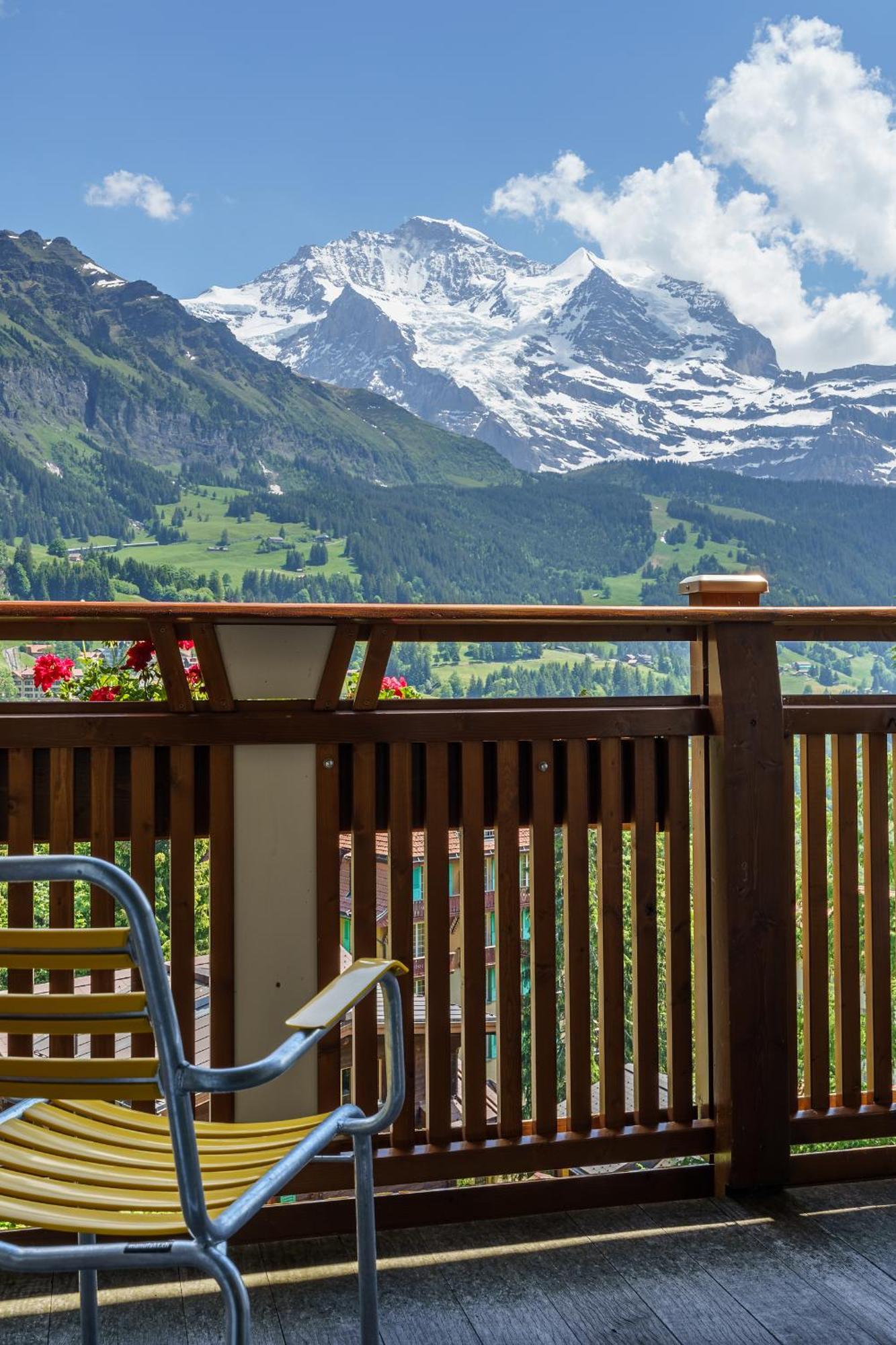 Hotel Alpenruhe - Vintage Design Hotel ヴェンゲン エクステリア 写真